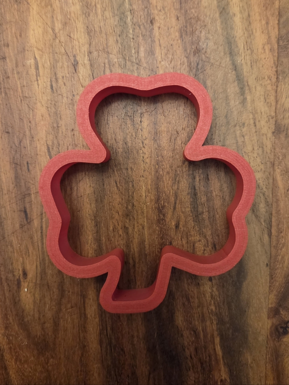 3x3 Plastic Shamrock Cutter - Hand Wash
